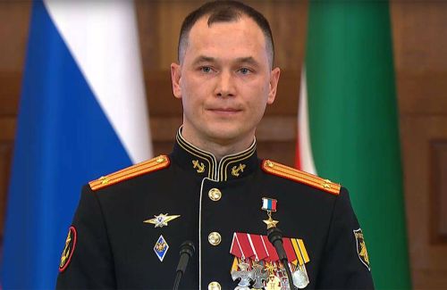 Раççей Геройӗ Михаил Марцев Рустам Минниханова ТР Раисӗн должноçне йышăннă ятпа саламларӗ