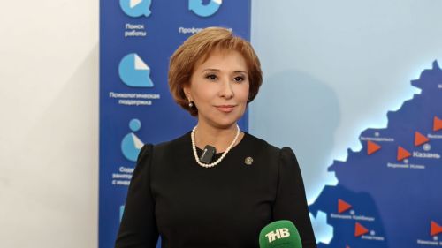 Эльмира Зарипова Тутарстанра нумай ачаллă çемьесен шучӗ ӳснине патшалăх тӗревӗпе çыхăнтарчӗ