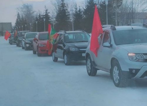 Совет çарне Афганистанран кăларнă куна халалласа Çӗпрел районӗнче авточупу иртет