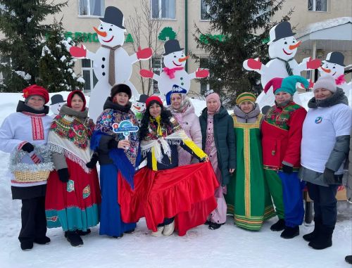 Аксури «Снеговик-фест»: пӗрле чух хӗллехи сивӗ кун та ăшăрах