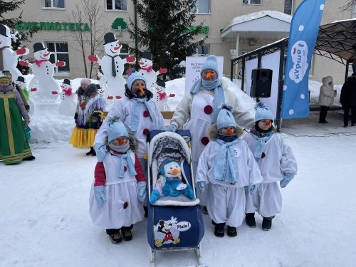 Аксури «Снеговик-фест»: пӗрле чух хӗллехи сивӗ кун та ăшăрах