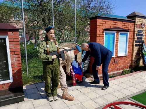 В селе Новое Ильмово состоялся митинг,  посвящённый 81 годовщине Великой Победы