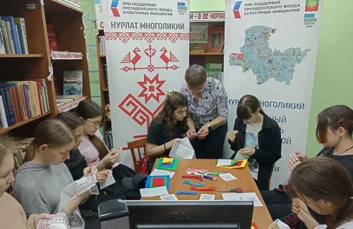 Нурлат районӗн тӗп библиотеки «Нурлат многоликий» проект хута янă
