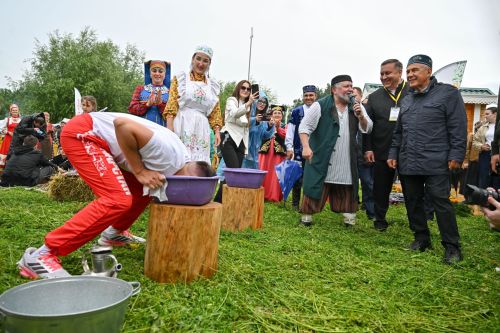 Ӗнер Хусанта харăсах виçӗ çӗрте Сабантуй иртрӗ