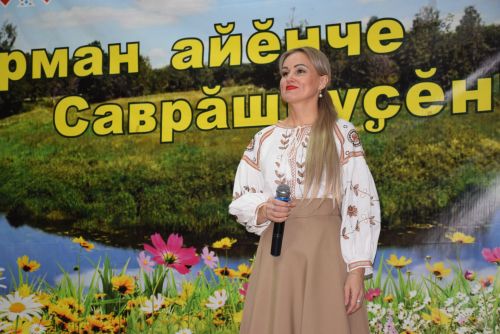 «Ангел малта, эпир ун хыççăн» кӗнеке хăтлавӗ Аксу районӗнчи Саврăшпуç ялӗнче