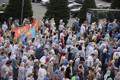 Мускав тата Пӗтӗм Руç Патриархӗ Кирилл Хусанта аслă кӗлӗ ирттерчӗ