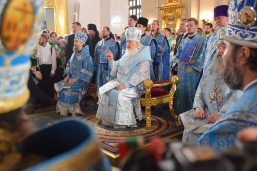 Мускав тата Пӗтӗм Руç Патриархӗ Кирилл Хусанта аслă кӗлӗ ирттерчӗ