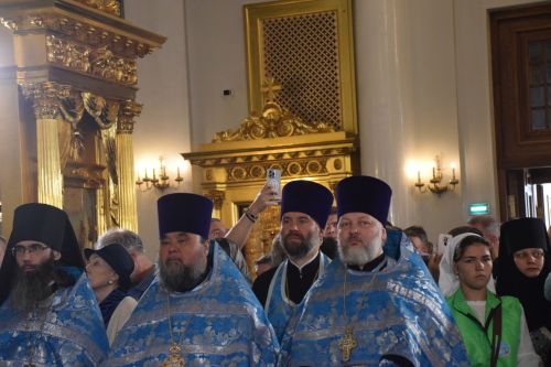 Мускав тата Пӗтӗм Руç Патриархӗ Кирилл Хусанта аслă кӗлӗ ирттерчӗ
