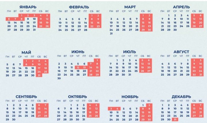 2025 çулта уяв кунӗсене мӗнле канатпăр?
