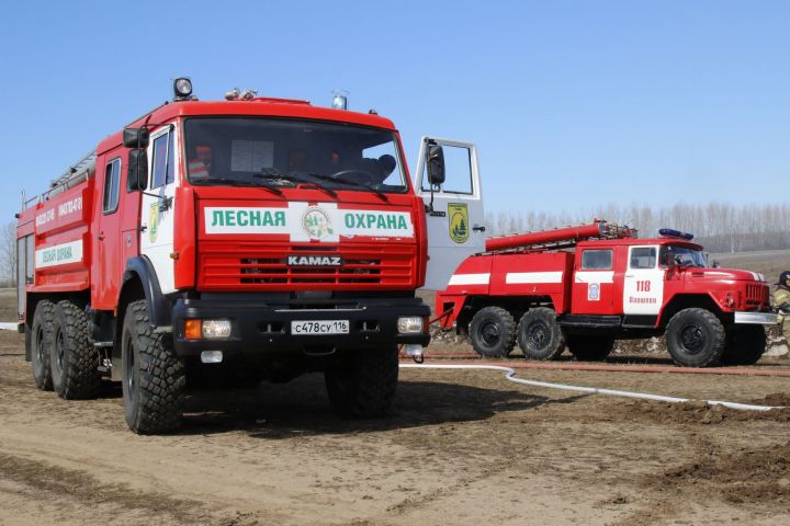Перечень населенных пунктов Республики Татарстан, подверженных угрозе лесных пожаров: