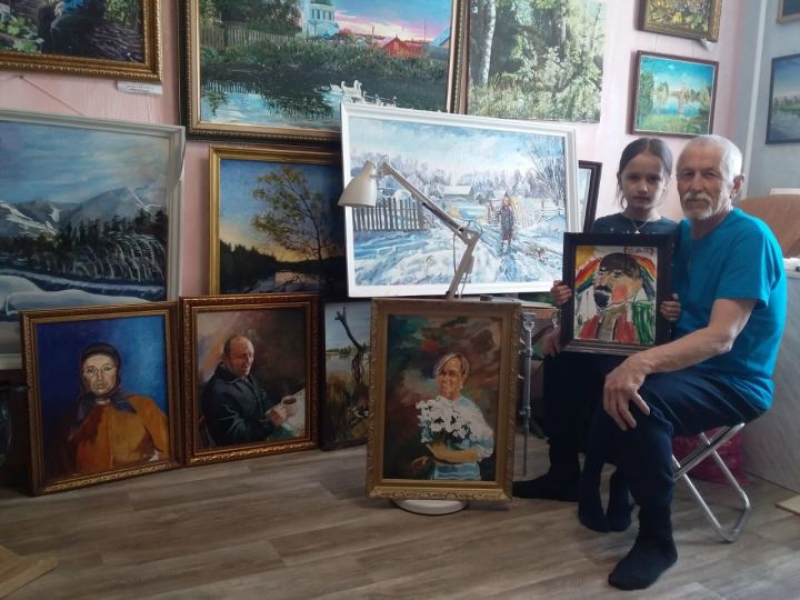 Виктор Артемьев – талантлă художник, публицист