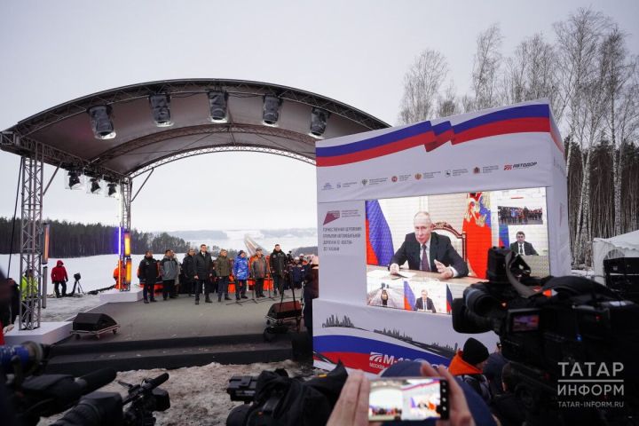 М12 «Восток» автотрасса уçăлни Раççей çыннисемшӗн Çӗнӗ çул умӗнхи чи пысăк парне