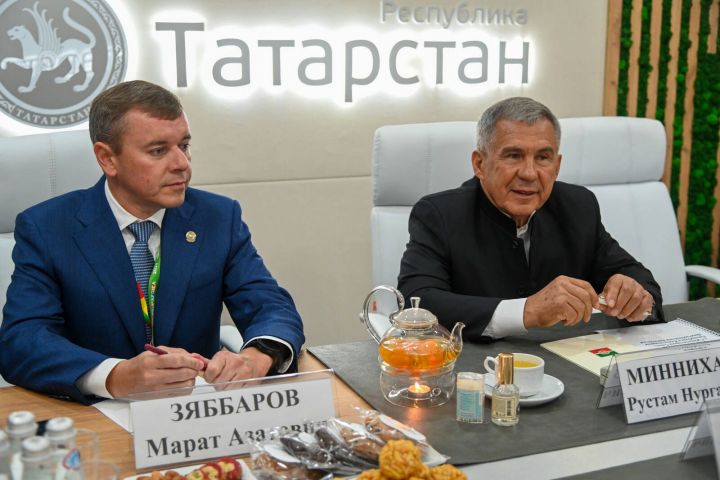 Паян Тутарстан Раисӗ Санкт-Петербургра иртекен «Раççей – Африка» экономика форумне хутшăннă