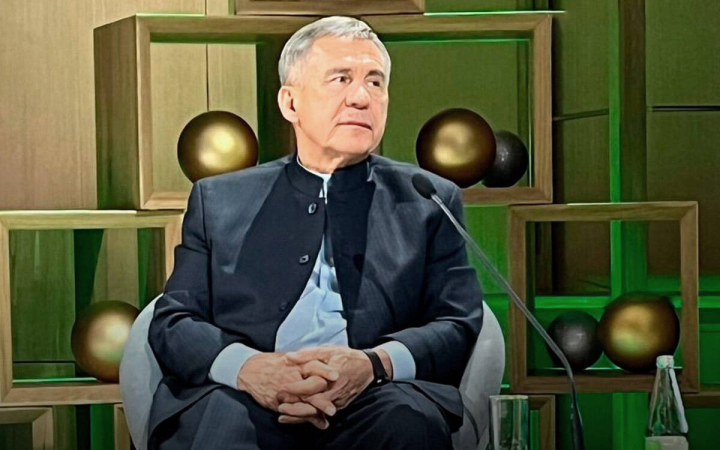 Раис Татарстана Рустам Минниханов провел итоговую пресс-конференцию