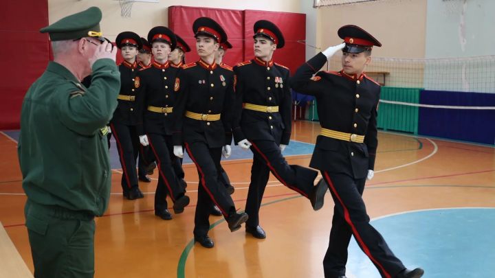 Республикăри кадетсем «Кадет Приволжья» Спартакиадăна хутшăнма хатӗрленеççӗ