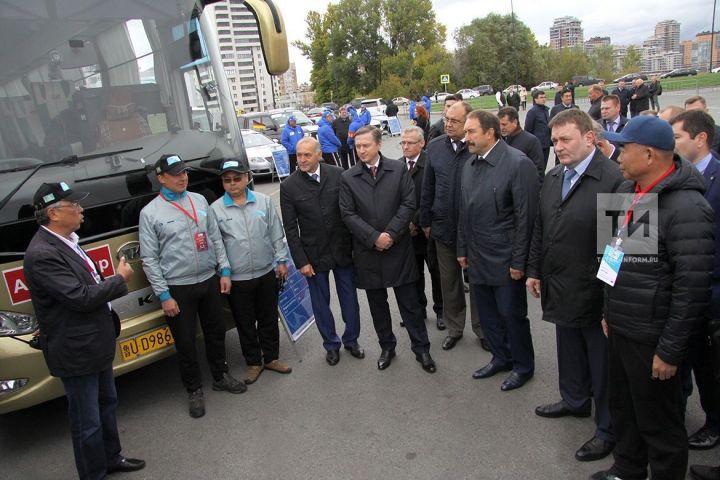 Международный автопробег техники на природном газе добрался до Казани